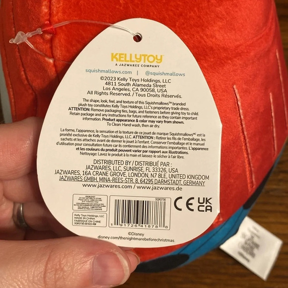 Squishmallows Nightmare Before Christmas Sally - Picture 5 of 6